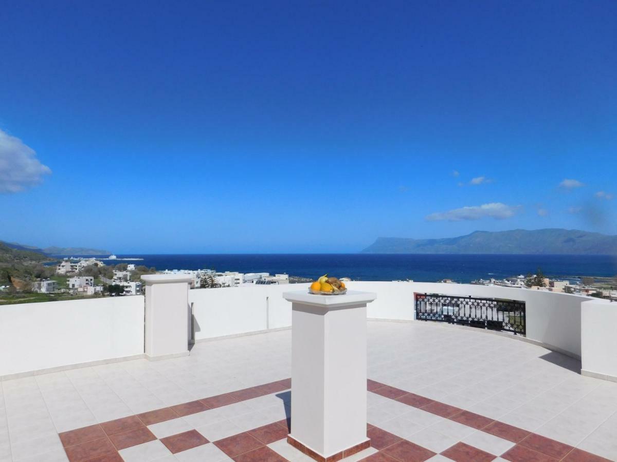 Panoramic Balos Sea View House Kíssamos Exteriér fotografie